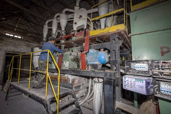Odessa Ukrayna Ekim 2014 Bir Küçük Çiftlik Otomatik Modern Fabrikaları — Stok fotoğraf