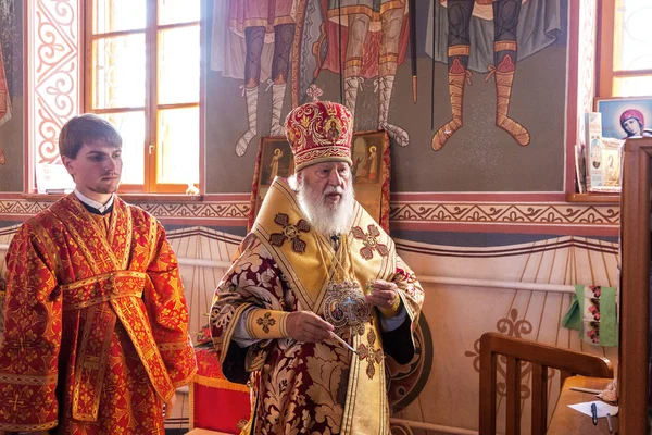 Odessa Ucrânia Setembro Celebração Ícones Férias Religiosas Cristãs Ortodoxas Templo — Fotografia de Stock