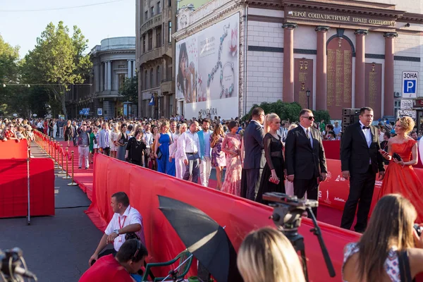 Odessa Ukraine July 2016 Red Carpet Opening 6Th International Film — Stock Photo, Image