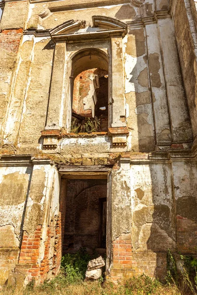 Руины Древней Лютеранской Церкви Одессе Украина Историческое Здание 1803 Году — стоковое фото