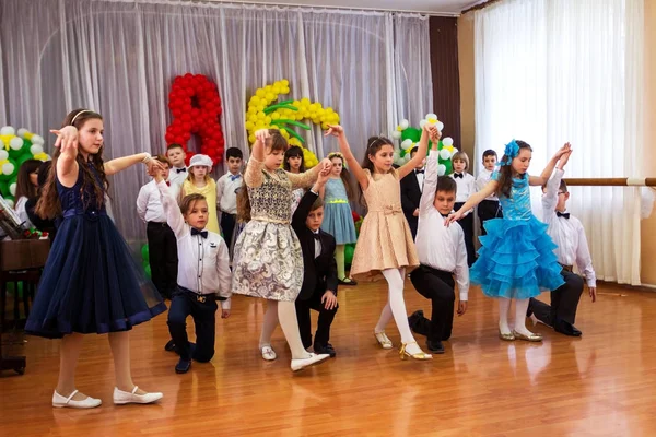 Odessa Reino Unido Marzo 2017 Niños Concierto Escuela Primaria Actuación —  Fotos de Stock