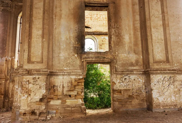 Ruinas Antigua Iglesia Luterana Odessa Ucrania Edificio Histórico 1803 Construyó — Foto de Stock