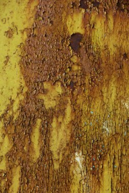 Doğal arka plan doku duvar eski grunge pas demir soyut. Yaratıcı tasarım için bir üs olarak arka plan paslı metal yüzey