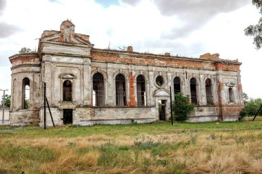 Odessa, Ukrayna eski Lutheran Kilisesi kalıntıları. 1803 yılında tarihi binada 20 yüzyılda Rusya'da devrim sırasında proletaryanın Vandallar tarafından yok ilk Alman göçmenler inşa. Muhteşem tapınak kalıntıları