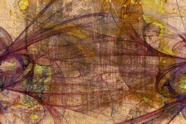 Soyut Fraktal arka plan. Tasarım öğesi broşür, reklam, Internet ve diğer grafik tasarım çalışmaları için. Arka plan fraktal doğal zemin üzerine