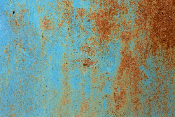 Texture Fond Naturelle Abstraite Vieux Mur Fer Rouille Grunge Fond — Photo