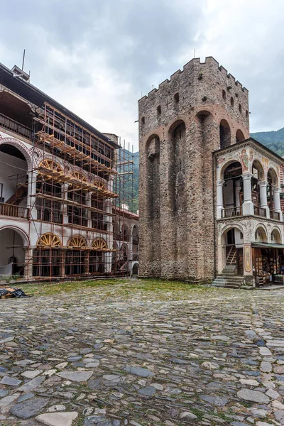 Rila Park Bulgaristan Temmuz 2016 Rila Manastırı Hıristiyan Davranır Saint — Stok fotoğraf