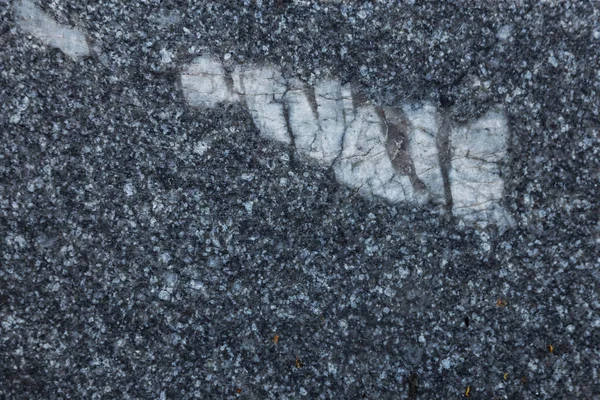 배경에 화강암 텍스처입니다 배경으로 화강암 패턴입니다 화강암 표면의 검은색과 — 스톡 사진