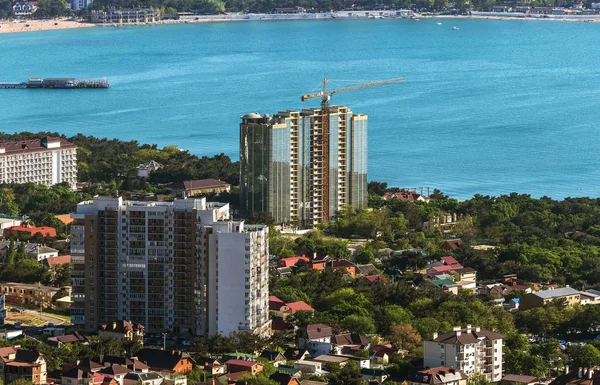 Gelenzhik Rusia Circa 2018 Vista Superior Ciudad Balnearia Una Vista —  Fotos de Stock