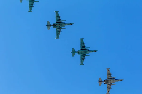 Σεβαστούπολη Κριμαία Ουκρανία Μαΐου 2015 Αεροπορικός Στόλος Της Πολεμικής Αεροπορίας — Φωτογραφία Αρχείου