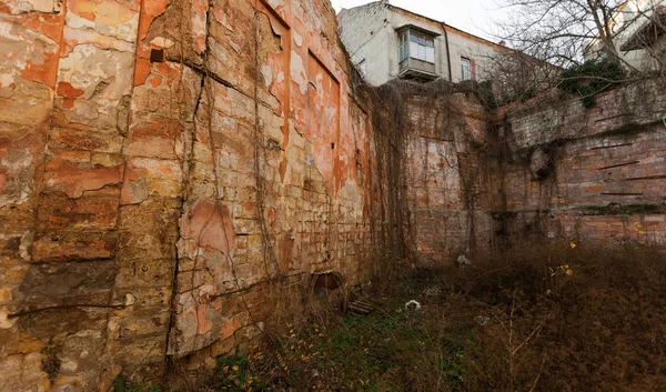 Interior Místico Abandonado Mansión Del Período Soviético Urss Antiguo Abandonado —  Fotos de Stock