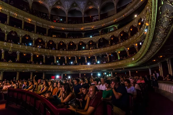 Οδησσός Ουκρανία Γύρω Στο 2018 Μεγάλο Πλήθος Των Θεατών Στο — Φωτογραφία Αρχείου