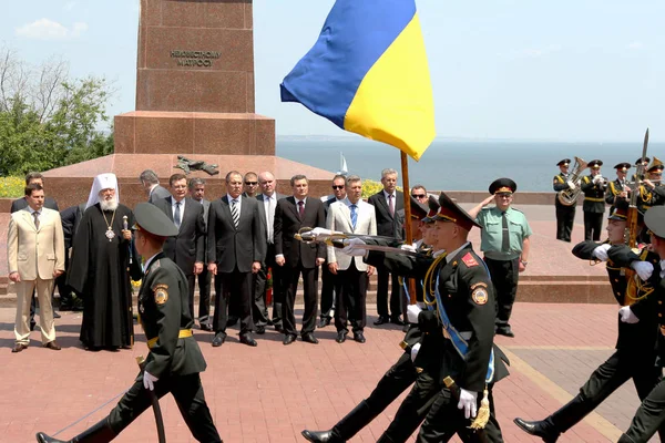 Odessa, Ukraine - June 4, 2011: Minister of Foreign Affairs of the Russian Federation Sergei Lavrov, on an official visit Ukraine, June 4, 2011 in Odessa, Ukraine.