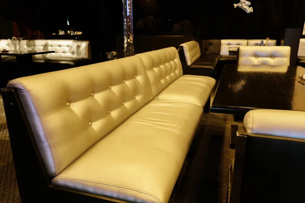 Intérieur Intime Discothèque Luxe Restaurant Concept Détente Coûteuse Détente Dans — Photo