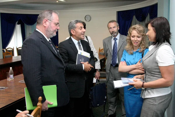 Odessa Ukraine June 2010 French Delegation Mayor Vice Mayor Marseille — Stock Photo, Image