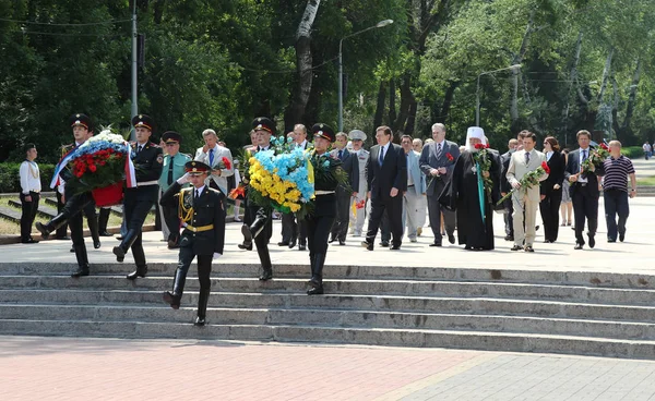 Odessa Ukraina Kwietnia 2011 Minister Spraw Zagranicznych Rosji Siergiej Ławrow — Zdjęcie stockowe