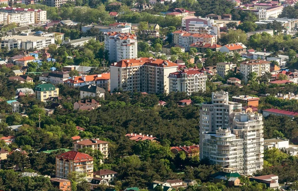 Геленжик Россия Circa 2018 Top View Resort Sea Town Вид — стоковое фото