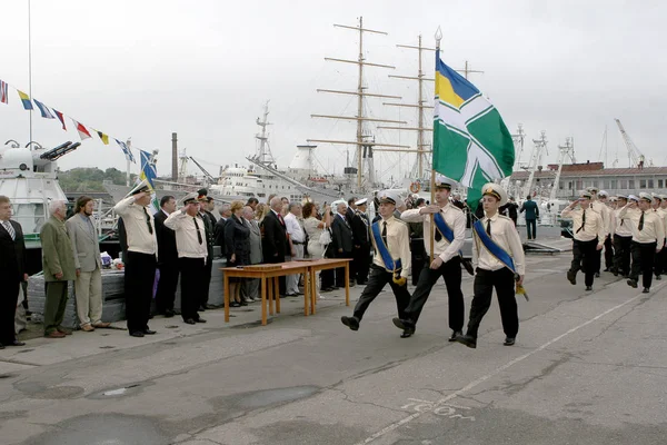 Odessa Ukraine May Sea Border Ukraine Fleet Ships Sailors Military — Stock Photo, Image