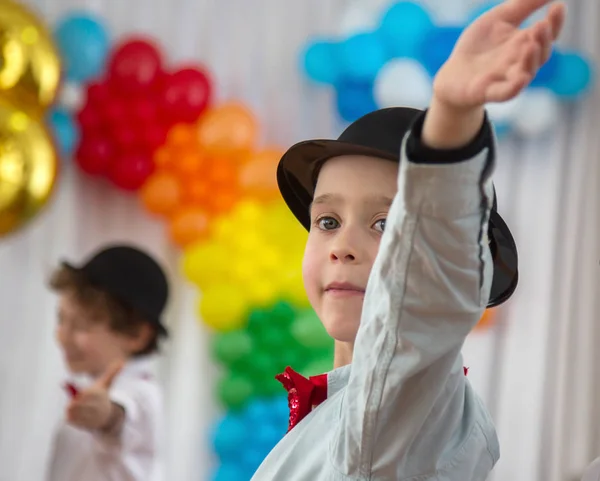 Odessa Ukraine Março 2018 Crianças Apresentam Concerto Escola Primária Criatividade — Fotografia de Stock