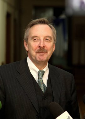 Odessa, Ukrayna - ö. 23 Kasım 2010: Büyükelçi olağanüstü ve donatory Almanya federal Cumhuriyeti Ukrayna, dr. hans-Jürgen heimsoeth, 23 Kasım 2010 tarihinde odessa, Ukrayna. 