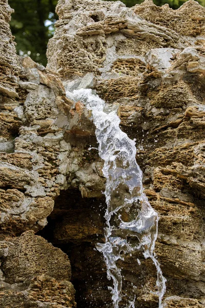 City Fountain Fountain City Park Hot Summer Day Stream Water — Stock Photo, Image