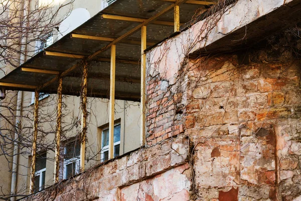 Mystical Interior Abandoned Mansion Soviet Period Ussr Old Abandoned Ruined — Stock Photo, Image