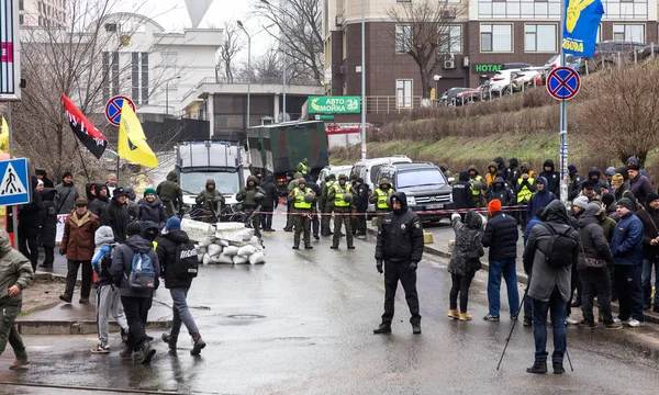 Одесса Украина Апреля 2018 Года Власти Полиция Сорвали Президентские Выборы — стоковое фото