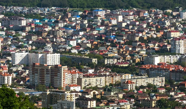 Геленжик Россия Circa 2018 Top View Resort Sea Town Вид — стоковое фото