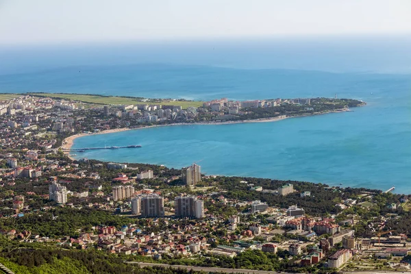 Gelenzhik Rusia Circa 2018 Vista Superior Ciudad Balnearia Una Vista —  Fotos de Stock