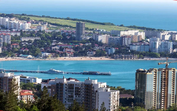 Gelenzhik Rusia Circa 2018 Vista Superior Ciudad Balnearia Una Vista —  Fotos de Stock