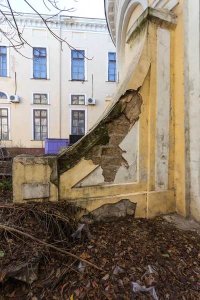 Vintage Risse Hintergrund Hintergrundfläche Mit Kreativen Rissen Webrisse Als Hintergrund — Stockfoto