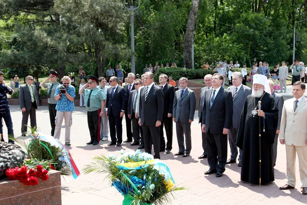 Odessa Ukraine June 2011 Minister Foreign Affairs Russian Federation Sergei — Stock Photo, Image