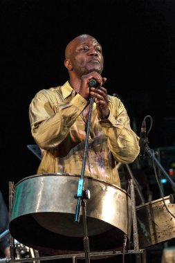 Odessa, Ukrayna - 8 Haziran 2013: Geleneksel uluslararası müzik Caz Festivali Jazzfest 