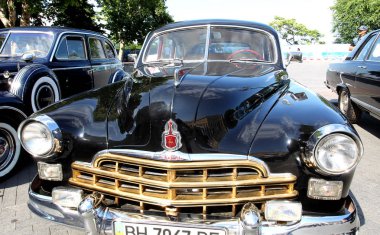 Odessa, Ukrayna - 10 Haziran 2011: geleneksel sergi geri efsanevi lüks retro otomobil, sanat, odessa, Ukrayna potemkin merdivenleri 10 Haziran 2011 tarihinde dünyanın her yerinden en iyi örnekleri.