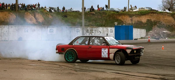 Odessa Ukrayna Nisan 2017 Combat Drifters Yerel Sürüklenen Yarışmalar Gösteri — Stok fotoğraf