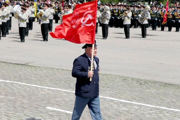 Odessa Mai Événements Pour Commémorer Anniversaire Victoire Dans Grande Guerre — Photo