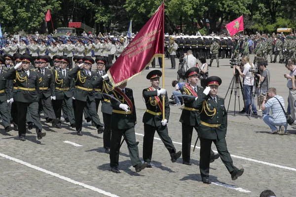 Odessa Mai Veranstaltungen Zum Jahrestag Des Sieges Des Zweiten Weltkriegs — Stockfoto