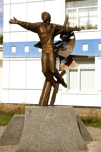 유명한 러시아 작곡가 오데사 오데사 스튜디오 근처는 프랑스에가 기념물 소련의 — 스톡 사진