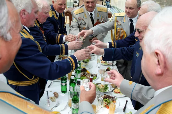 Odessa May Events Commemorate Anniversary Victory World War Festive Lunch — Stock Photo, Image