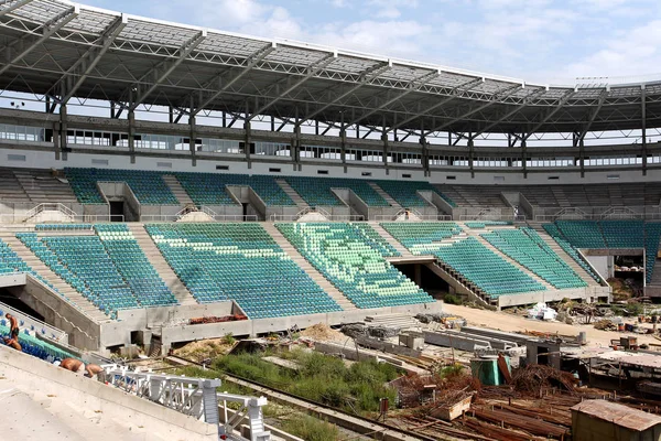 Odessa Ukraine August 2011 Unique High Tech Construction Modern Stadium — Stock Photo, Image