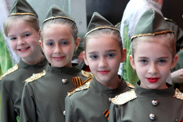 Odessa Mai Veranstaltungen Zum Jahrestag Des Sieges Zweiten Weltkrieg Kinder — Stockfoto