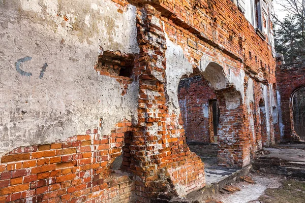 Ruinen Einer Alten Burg Tereschtschenko Grundbesitzer Zhitomir Ukraine Schöne Alte — Stockfoto