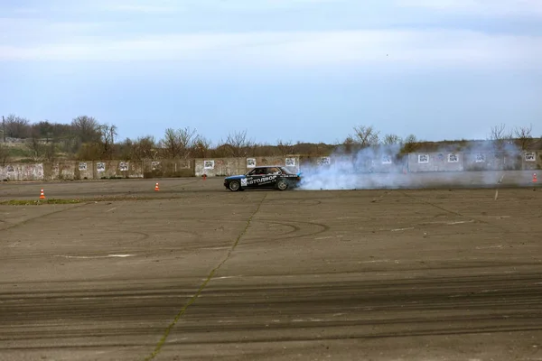 Odessa Ukrayna Nisan 2017 Combat Drifters Yerel Sürüklenen Yarışmalar Gösteri — Stok fotoğraf