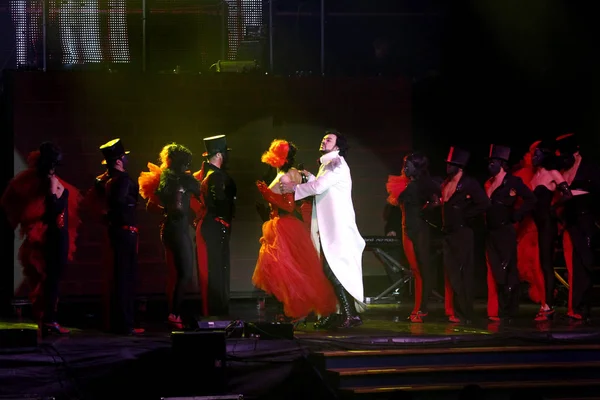 오데사 우크라이나 2012 콘서트 아이코 러시아가 오데사에서 Kirkorov 하우스와 다채로운 — 스톡 사진