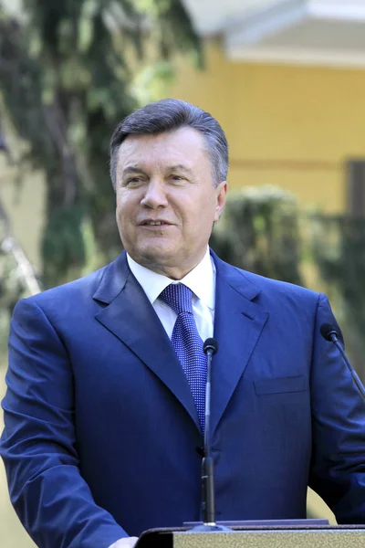 Odessa Oktober President Ukraina Viktor Janukovitj Hans Arbetsbesök Odessa Oktober — Stockfoto