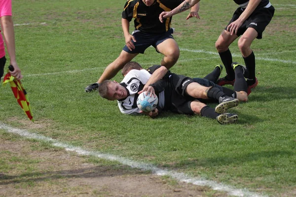 Odessa Ukraine September 2018 Final Games Strongest Teams Rugby Championship — Stock Photo, Image