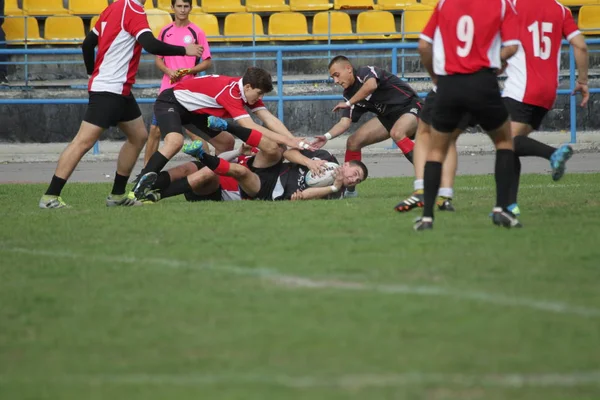 Odessa Ukraine September 2018 Final Games Strongest Teams Rugby Championship — Stock Photo, Image