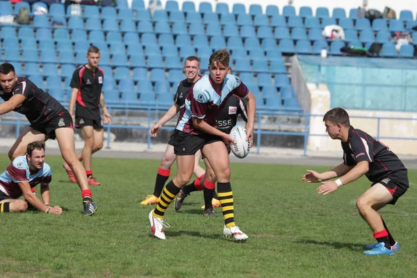 Odessa Ukraine September 2018 Final Games Strongest Teams Rugby Championship — Stock Photo, Image