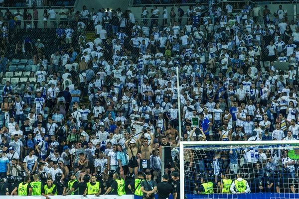 Odessa Ukrayna Temmuz 2018 Bir Kalabalık Futbol Stadyumu Ziyaret Edenler — Stok fotoğraf