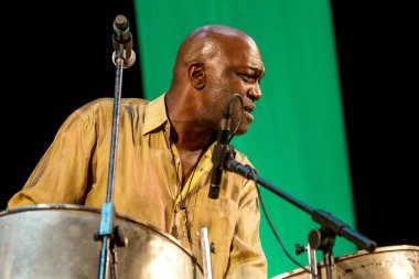 Odessa, Ukrayna - 8 Haziran 2013: Geleneksel uluslararası müzik Caz Festivali Jazzfest 